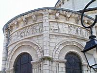 Selles sur Cher, Eglise Notre-Dame-la-Blanche, Plaques, Miracles de St Eusice (2)